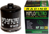 HIFLOFILTRO Racing Oil Filter - Black HF303RC