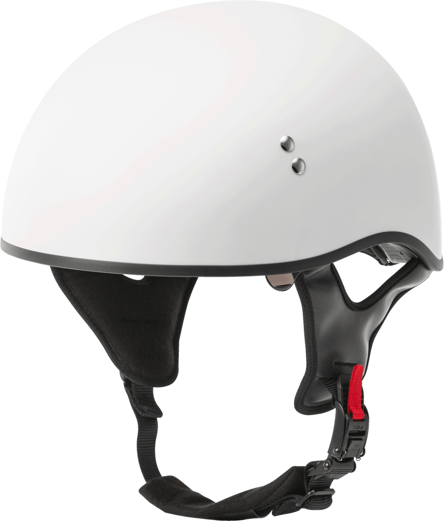 Hh 65 Half Helmet Naked Matte White Sm