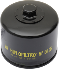 HIFLOFILTRO Racing Oil Filter - Black HF160RC