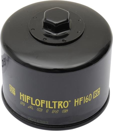 HIFLOFILTRO Racing Oil Filter - Black HF160RC