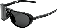 100% Westcraft Sunglasses - Matte Black - Smoke 61046-102-01