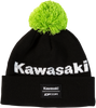 D'COR VISUALS Kawasaki Stripe Beanie - Black 70-134-1