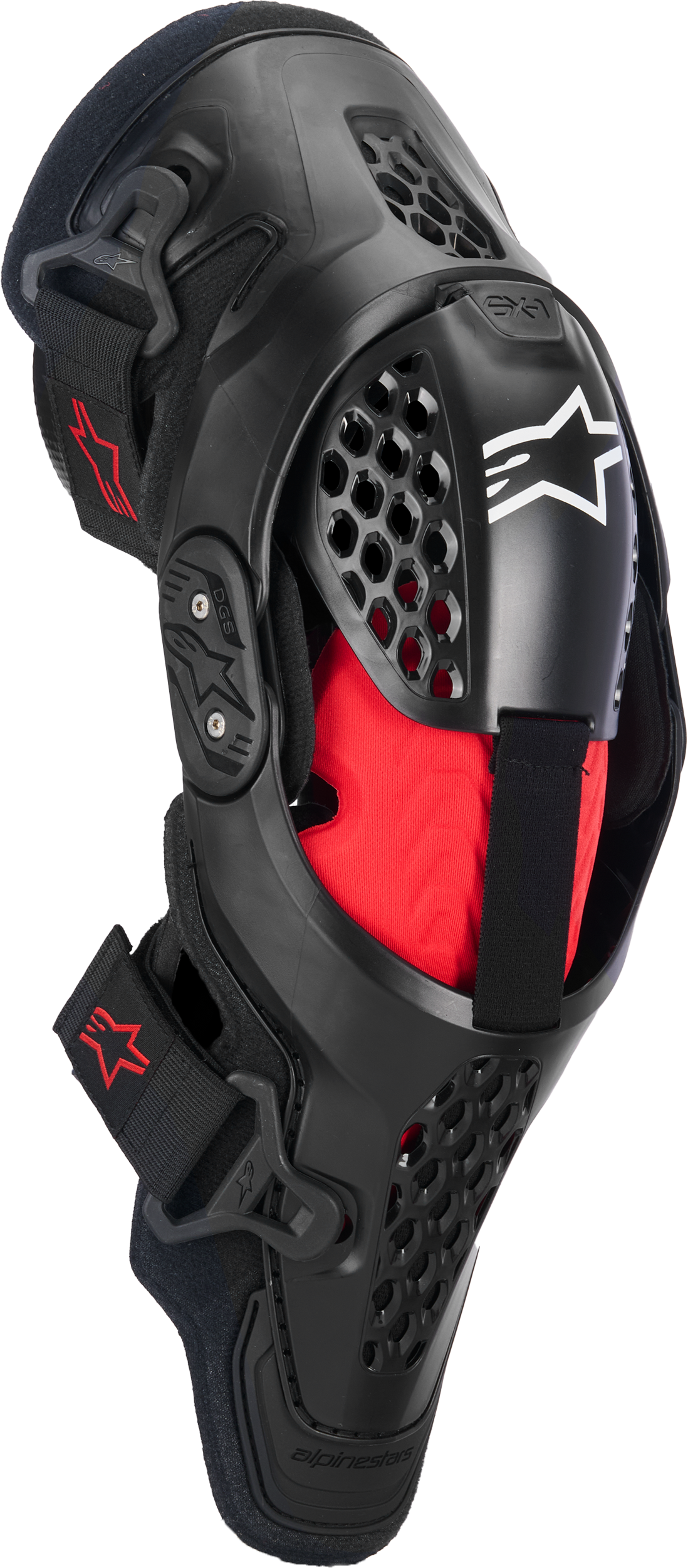 Sx 1 Plasma Knee Protector Blk/Red/Cool Gry 2xl