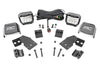 Rough Country | LED Light Kit | Front Mount | 3" Chrome Pair | Wide Angle | Polaris XPEDITION ADV 5 | 93304
