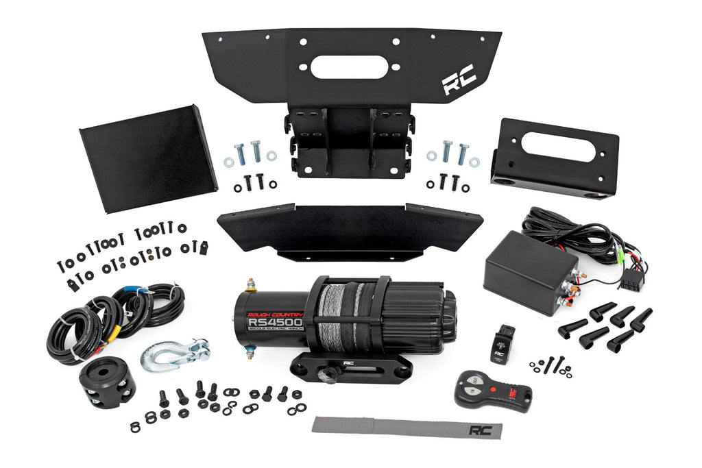 Rough Country | Winch Mount | Front | RS4500S | Polaris RZR XP1000-4 (2024) | 93205