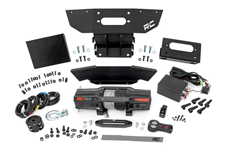 Rough Country | Winch Mount | Front | RS6500S | Polaris RZR XP1000-4 (2024) | 93206