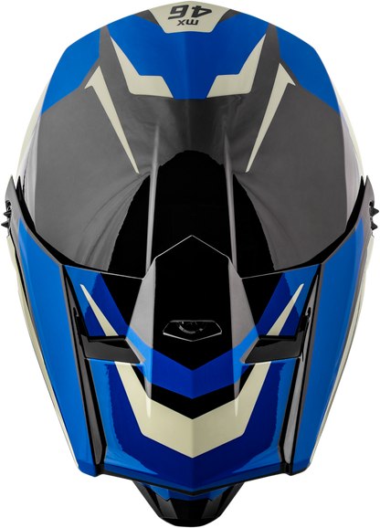 Mx 46 Cyclus Hemet Black/Blue Lg