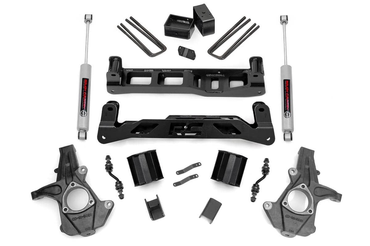 5 Inch Lift Kit | Alum/Stamp Steel | Chevy/GMC 1500 (14-18 & Classic) | 24831