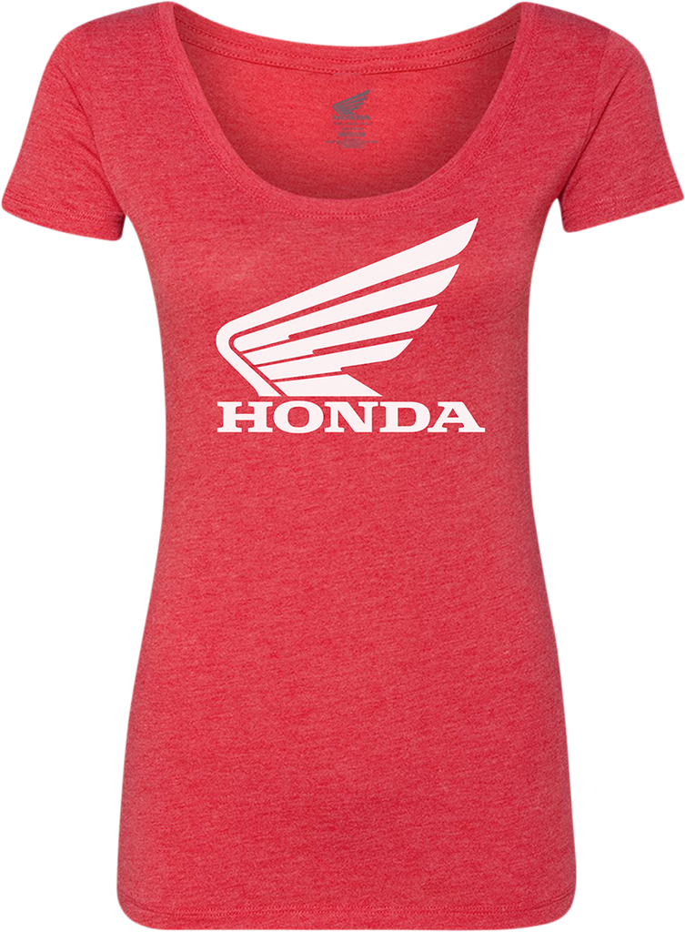 HONDA APPAREL Women's Honda Wing T-Shirt - Red - Small NP21S-L3029-S