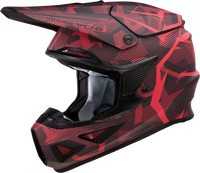 MOOSE RACING F.I. Helmet - Agroid Camo - MIPS? - Red/Black - Large 0110-7762