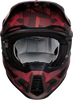MOOSE RACING F.I. Helmet - Agroid Camo - MIPS? - Red/Black - Large 0110-7762