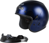 Gm 32 Open Face Helmet Blue Lg