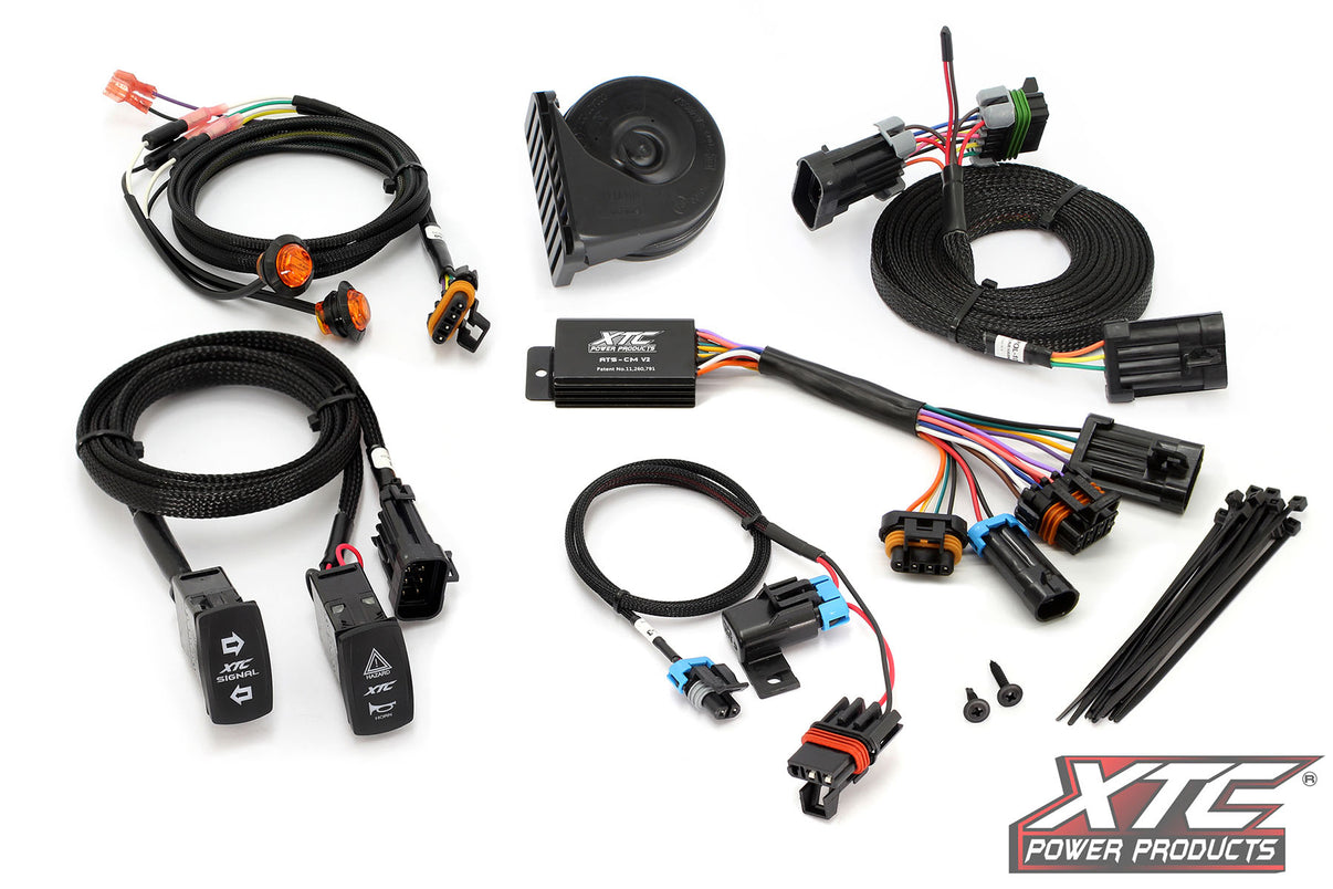 Auto Turn Signal Kit W/ Horn And Front Drl Lights Can
