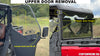 6/25/26 PREORDER CF Moto U10 Pro Convertible Full Door Kit 252390-LT current ship date 4-16-26
