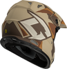 Mx 96 Splinter Helmet Matte Brown/Tan/White  2x