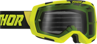 THOR Regiment Goggle - Lime/Black - Smoke Lens 2601-2965