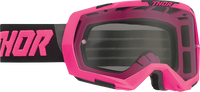 THOR Regiment Goggle - Flo Pink/Black - Smoke Lens 2601-2803