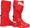 THOR Radial Boots - Red - Size 15 3410-2744