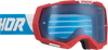 THOR Regiment Goggle - Red/White/Blue - Blue Lens 2601-2967