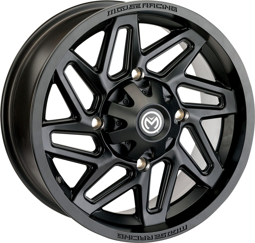 MOOSE OFFROAD Wheel - 361X - Front/Rear - Black - 14x7 - 4/110 - 4+3 361MO147110MB4