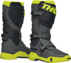 THOR Radial Boots - Gray/Fluorescent Yellow - Size 12 3410-2750