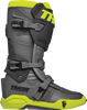 THOR Radial Boots - Gray/Fluorescent Yellow - Size 12 3410-2750