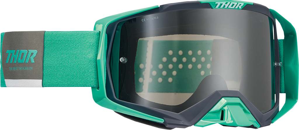 THOR Activate Goggle - Teal/Charcoal - Smoke Mirror Lens 2601-2796
