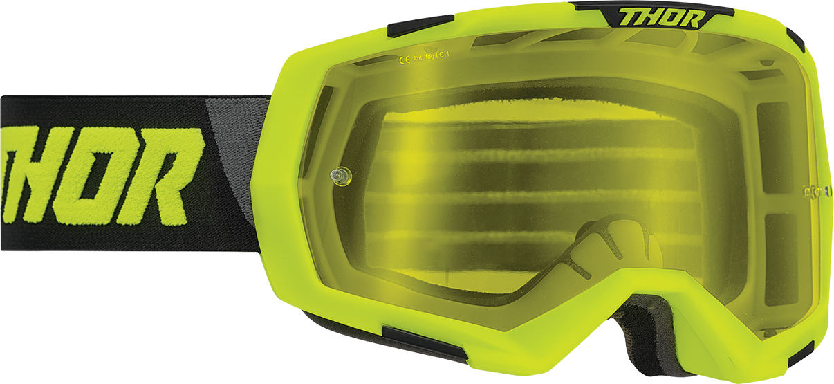 THOR Regiment Goggle - Acid/Black - Yellow Lens 2601-2798