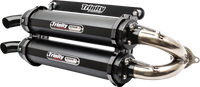 TRINITY RACING Stage 5 Slip-On Mufflers - Cerakote? Black TR-4173S-C2
