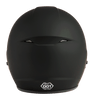Of 2 Open Face Helmet Matte Black Lg