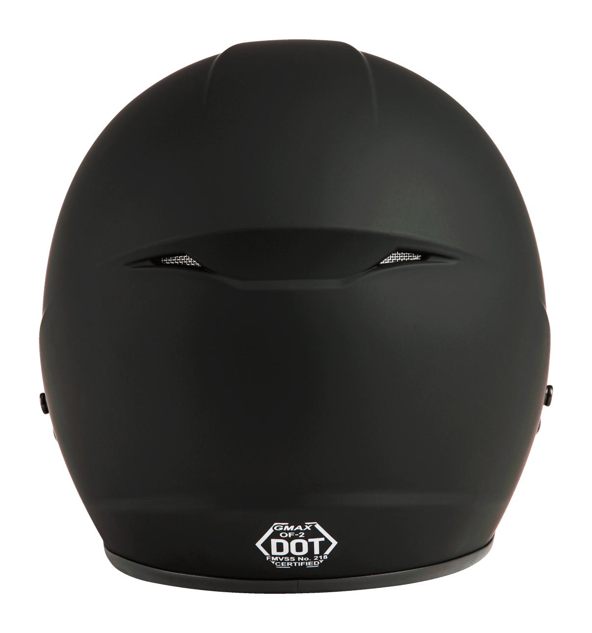 Of 2 Open Face Helmet Matte Black Lg