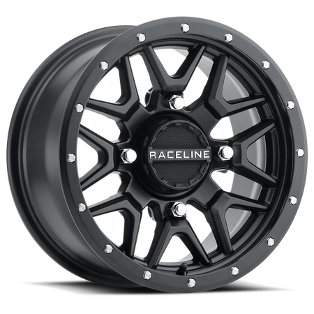Krank Wheel 15x7 4/137 5+2 (+10mm) Black