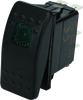 DragonFire Racing Lighted Switch On/Off Rocker Switch Green Lite