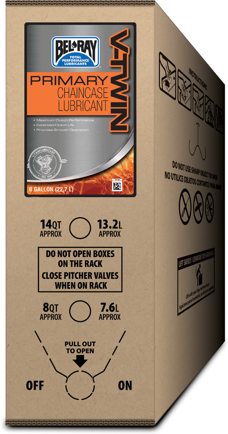 BEL-RAY V Twin Primary Chaincase Lube 6 Gal Bib - Part Number 301830150033