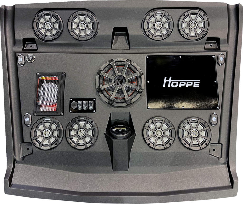 HOPPE INDUSTRIES Audio Shade with 8 Speakers and 1 Subwoofer - Part HPKT-0106