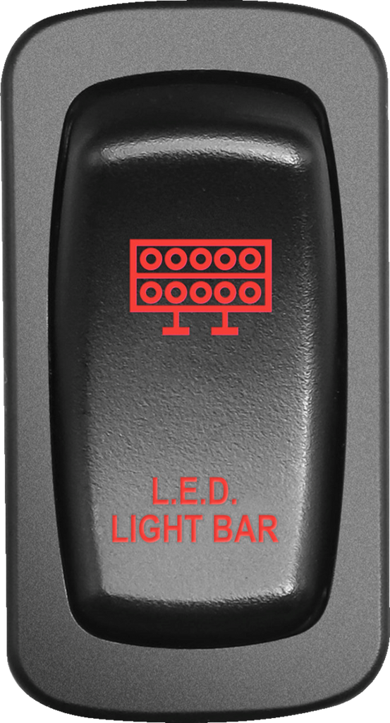 MOOSE UTILITY Switch - Light Bar - Red LLB-CAR-R
