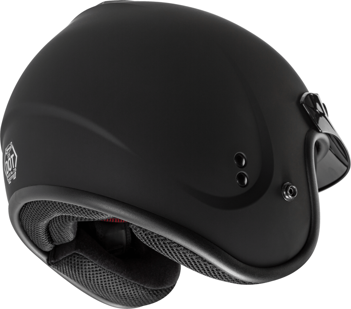 Gm 32 Open Face Helmet Matte Black Xs