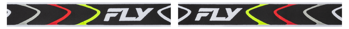 Youth Zone Goggle Black/White W/Black Mirror/Smoke Lens
