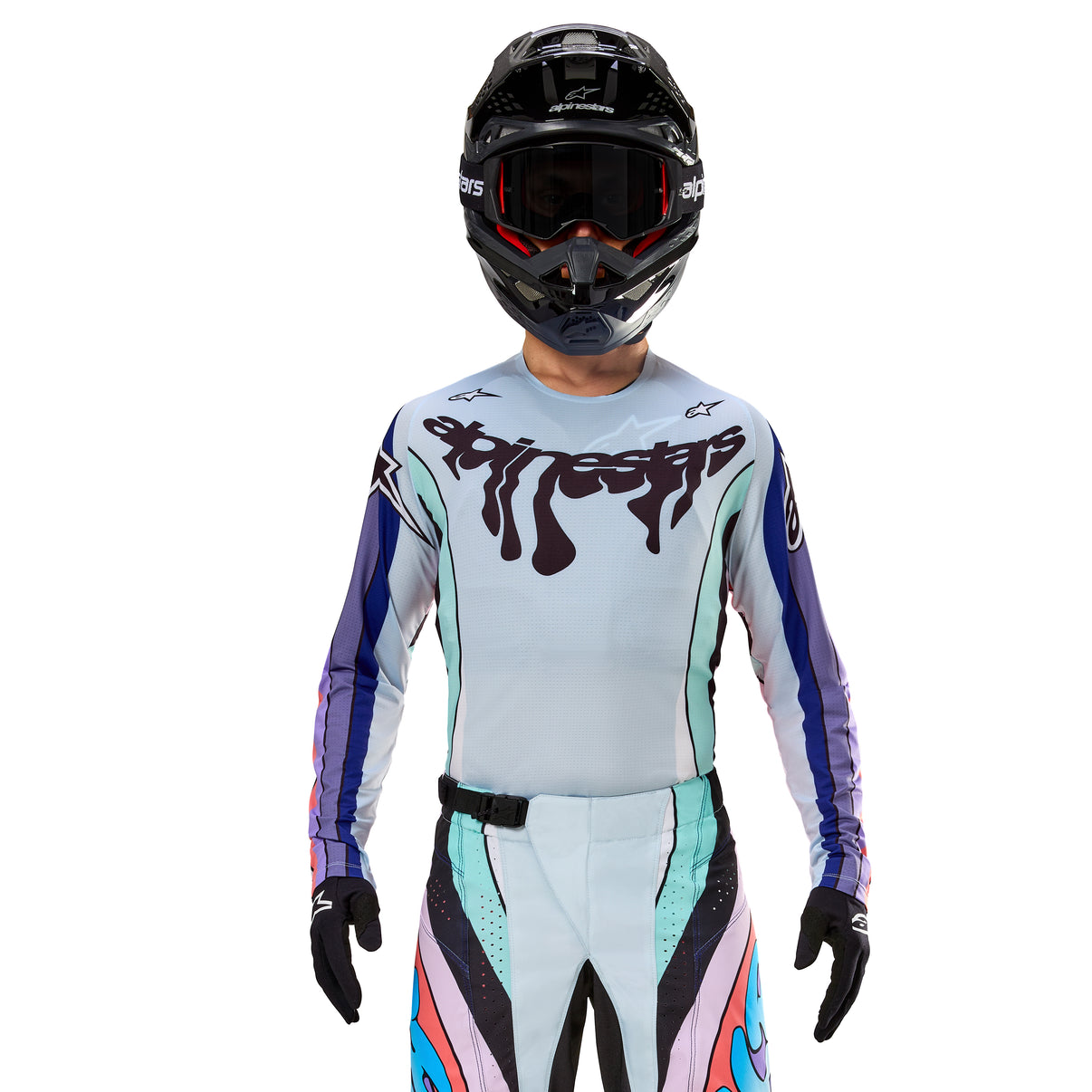 Techstar Le Imperial Jersey Double Purple/Blue/Black 2x