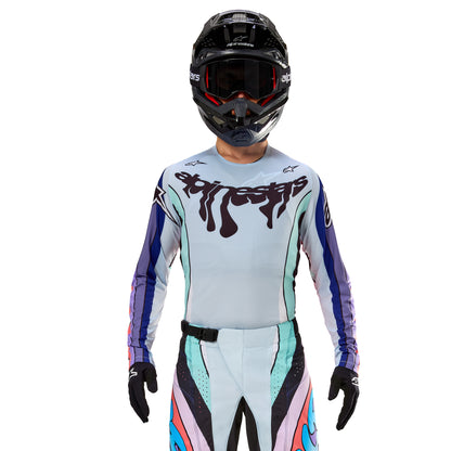 Techstar Le Imperial Jersey Double Purple/Blue/Black 2x