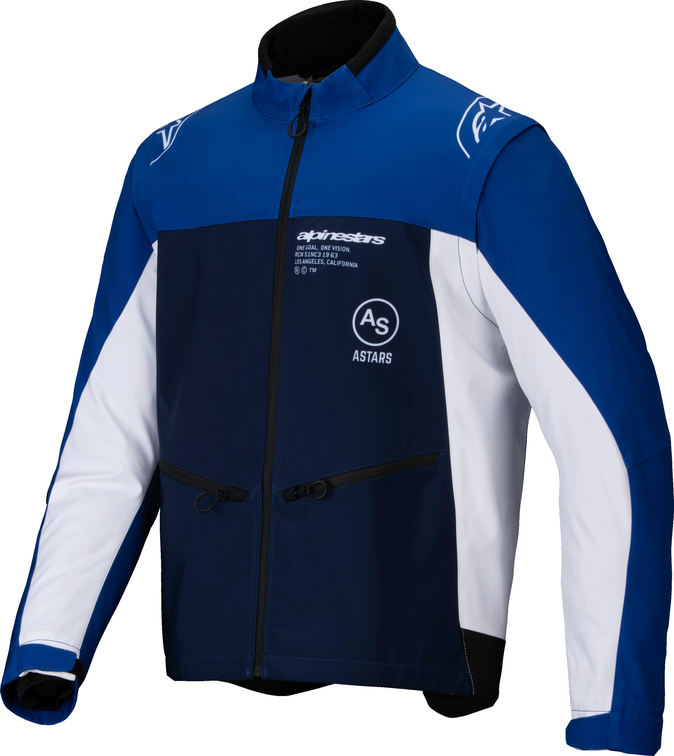 Lite Dura Softshell Jacket Navy/Bright Blue/White 3x