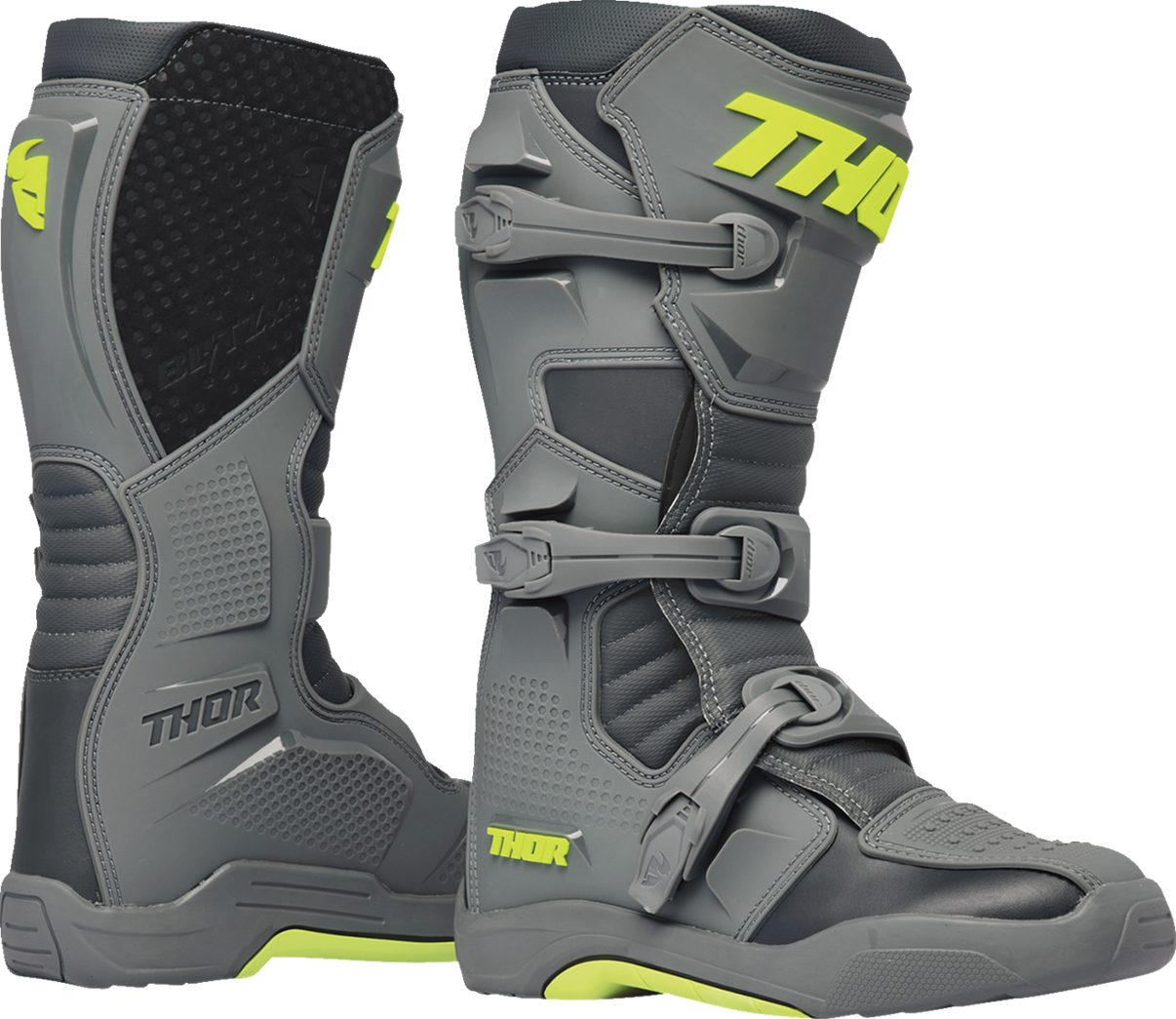 THOR Blitz XR Boots - Gray/Charcoal - US 14 3410-3098