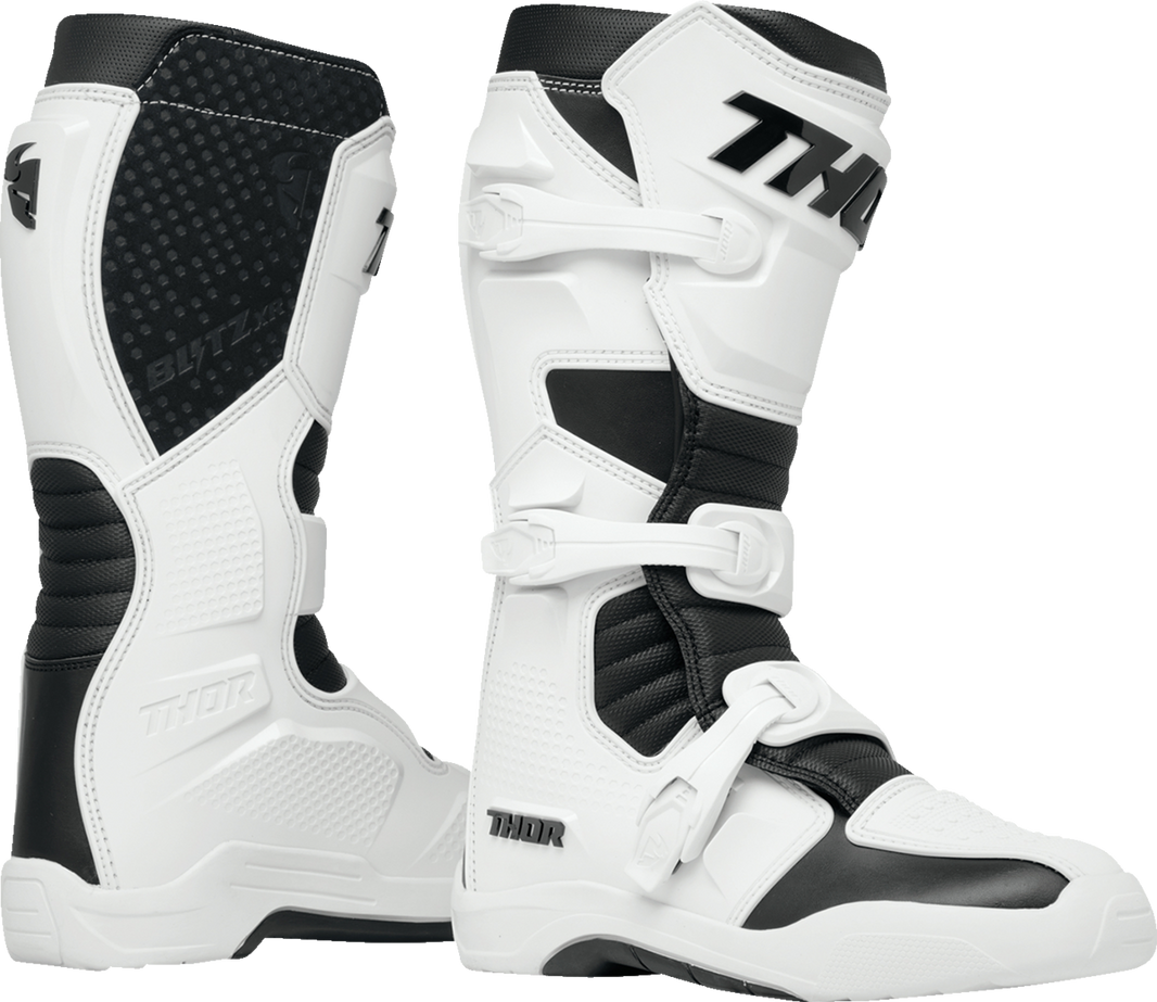THOR Blitz XR Boots - White/Black - US 14 3410-3107