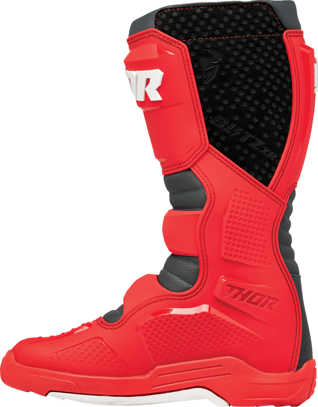 THOR Blitz XR Boots - Red/Charcoal - US 12 3410-3114