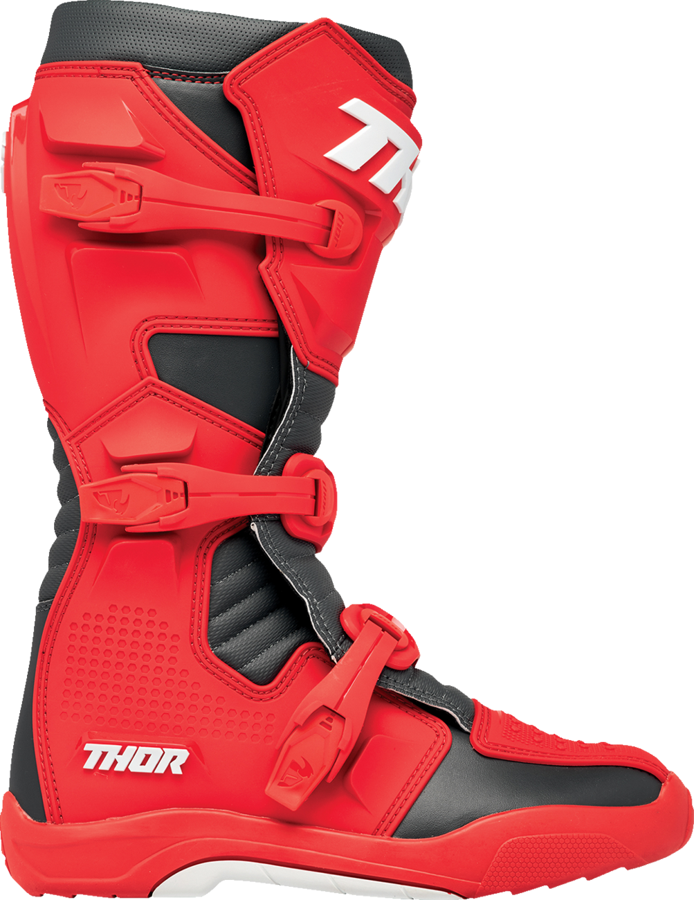 THOR Blitz XR Boots - Red/Charcoal - US 12 3410-3114