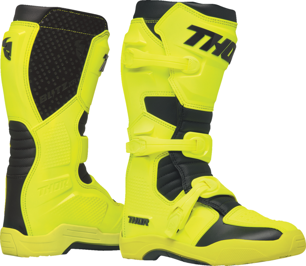 THOR Blitz XR Boots - Acid/Black - US 14 3410-3125