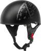 Hh 65 Half Helmet Bravery Matte Black/Grey Md
