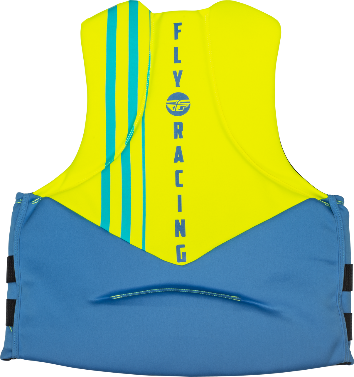 Neoprene Flotation Vest Blue/Hi Vis/Teal Xs