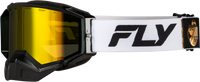 Zone Elite Snw Goggle Wht/Blk W/Plrzd Yellow Lens