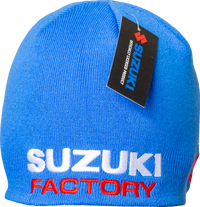 D'COR VISUALS Suzuki Factory Beanie - Blue 70-151-1